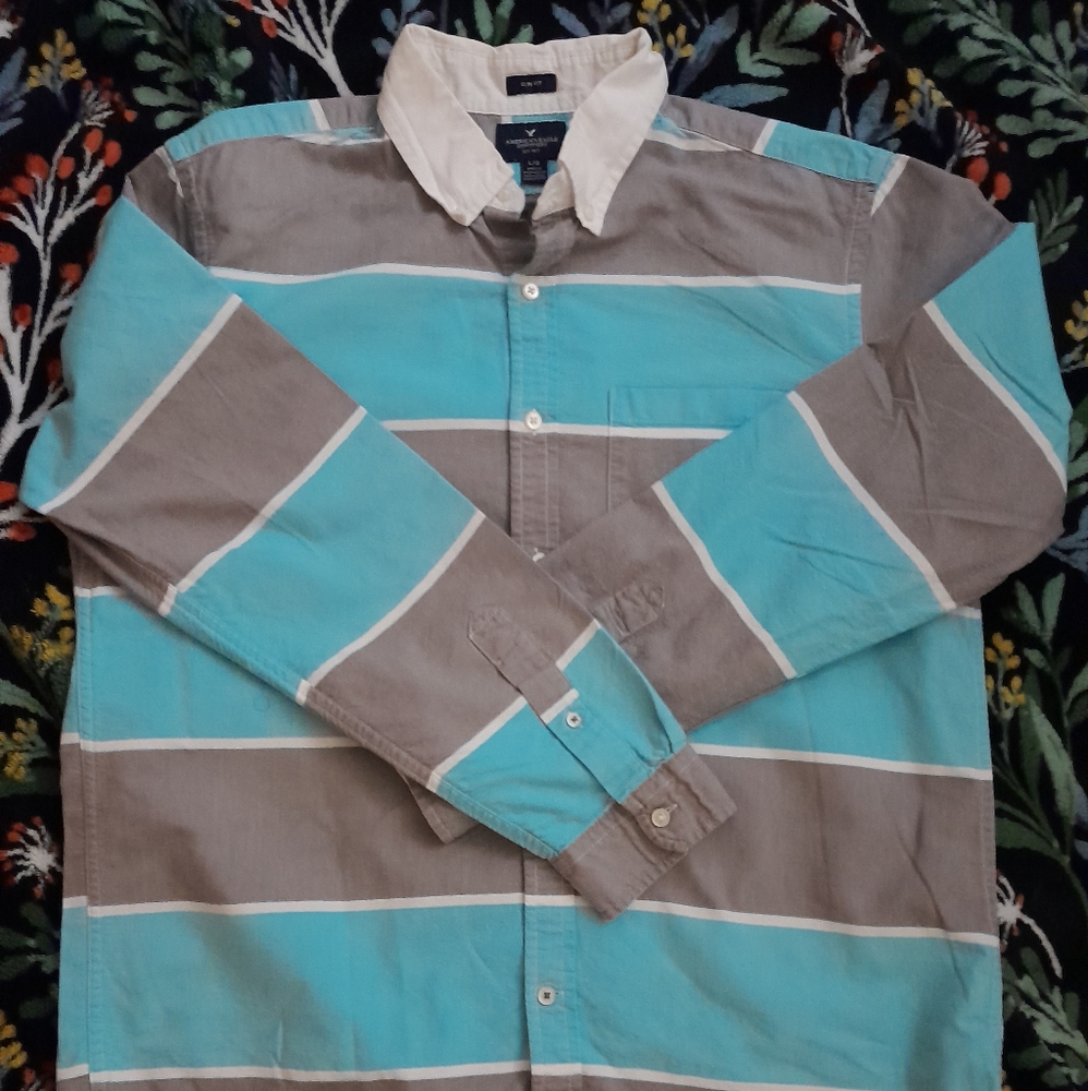 A mens button shirt